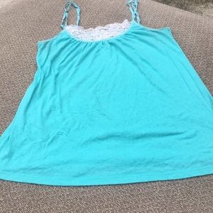 Turquoise tank